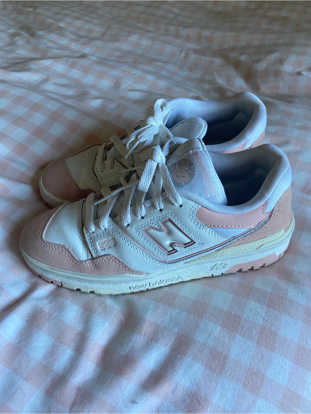 New Balance 550 Light Pink